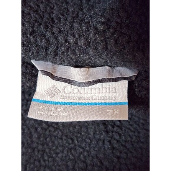 Columbia Glennaker II Sherpa Lined Jacket Men's size 2X Stone Green - Picture 8 of 9